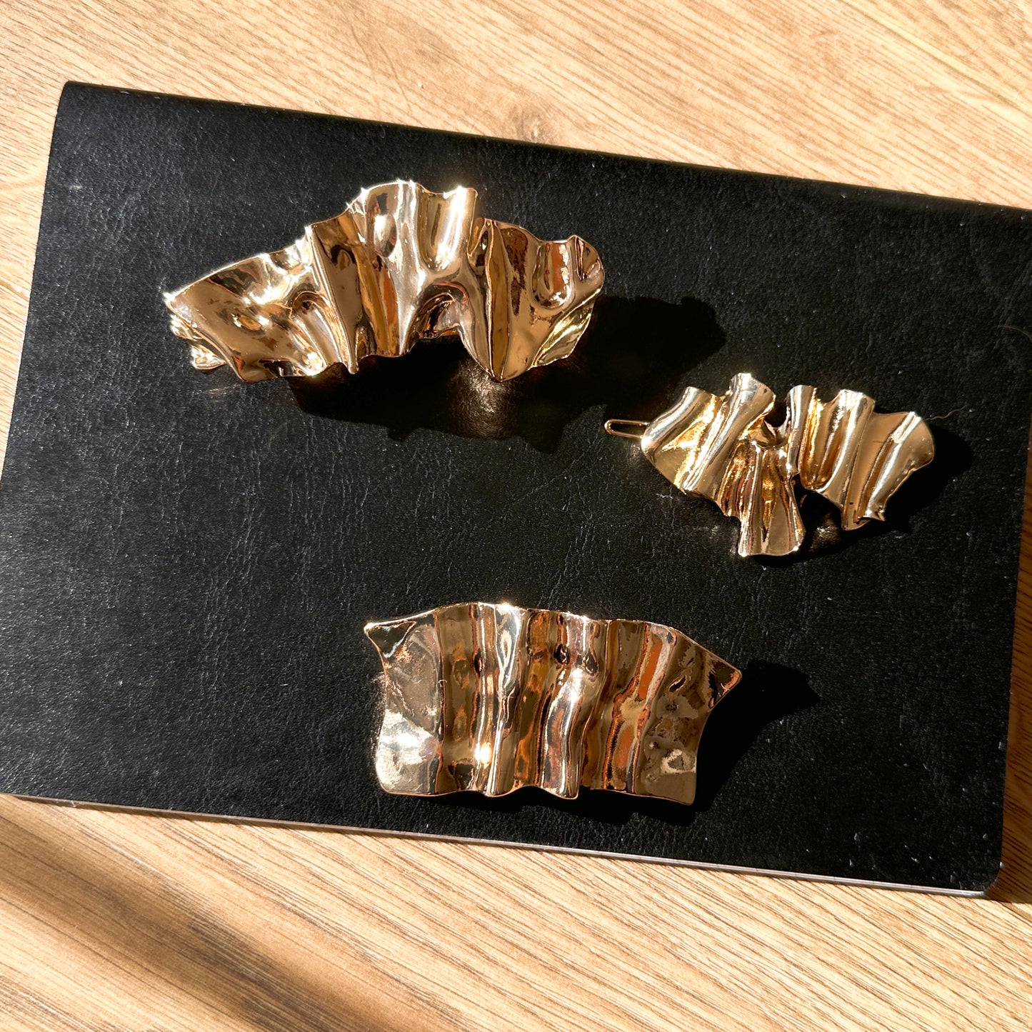 Minimalist Gold/Silver Metal Hair Clip