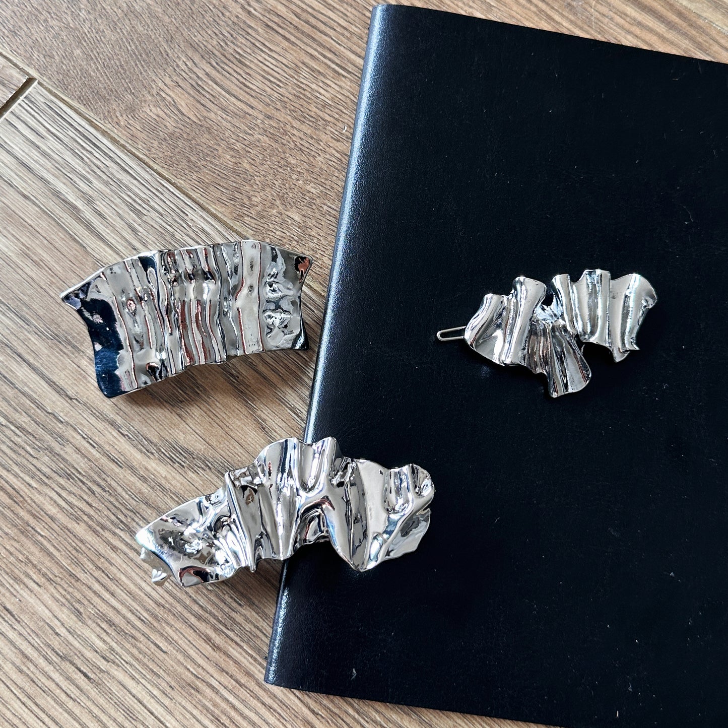 Minimalist Gold/Silver Metal Hair Clip