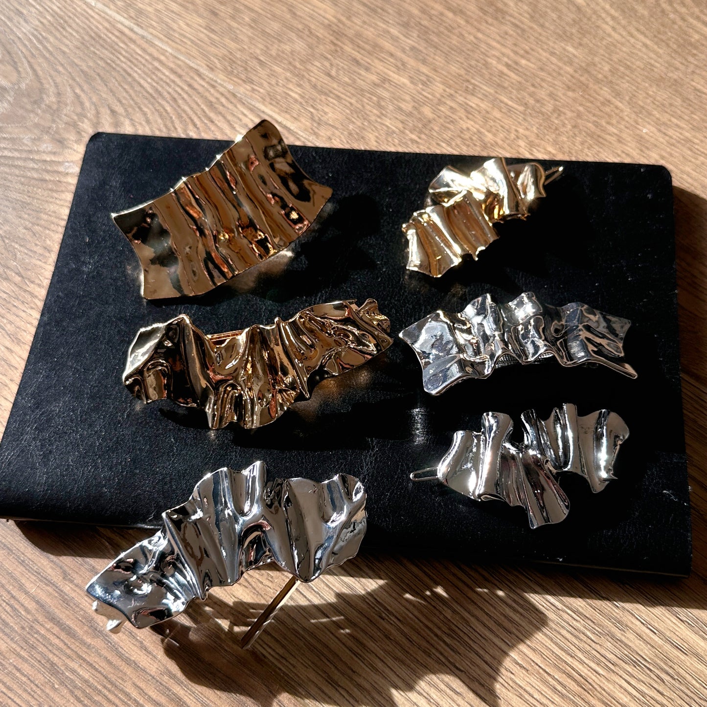 Minimalist Gold/Silver Metal Hair Clip