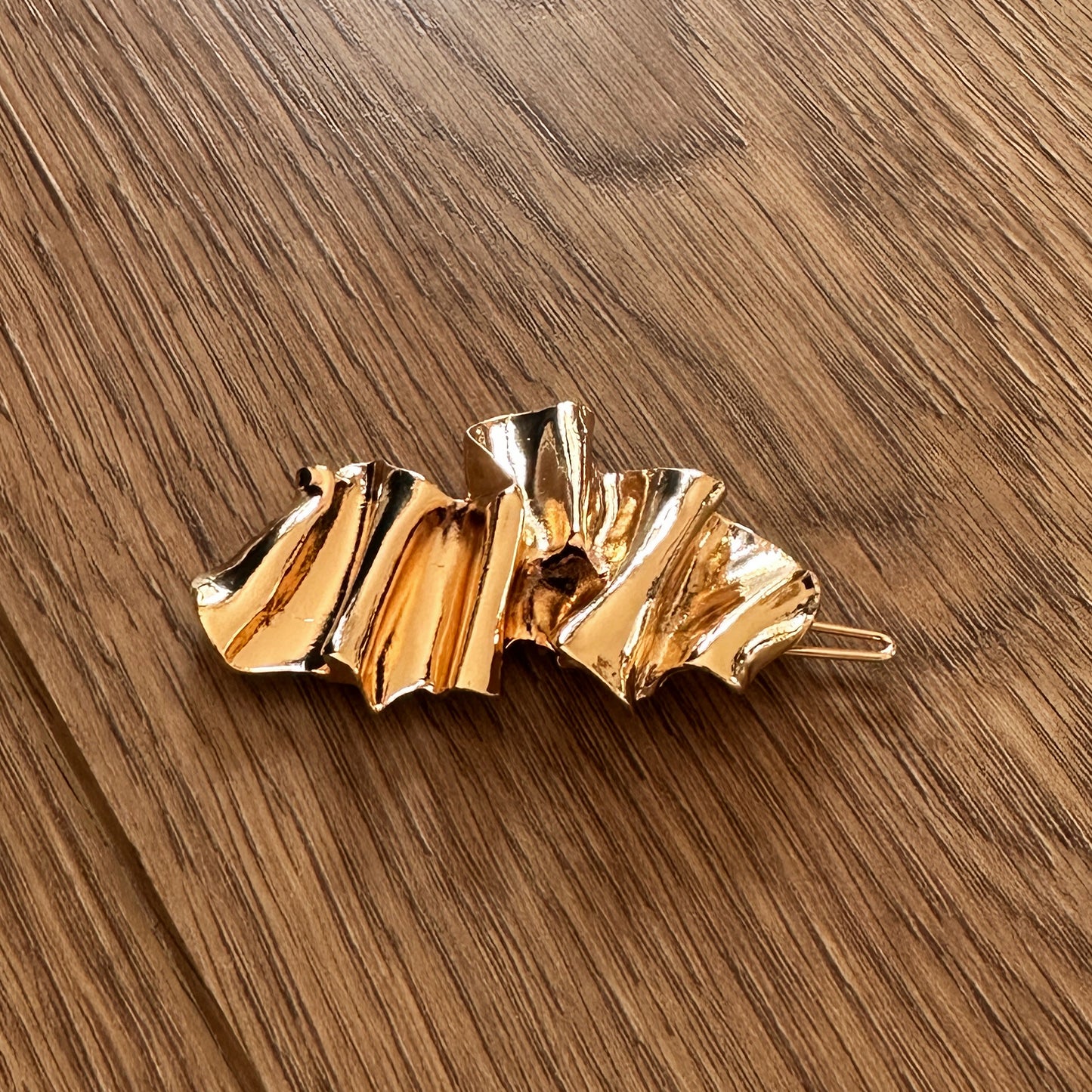 Minimalist Gold/Silver Metal Hair Clip