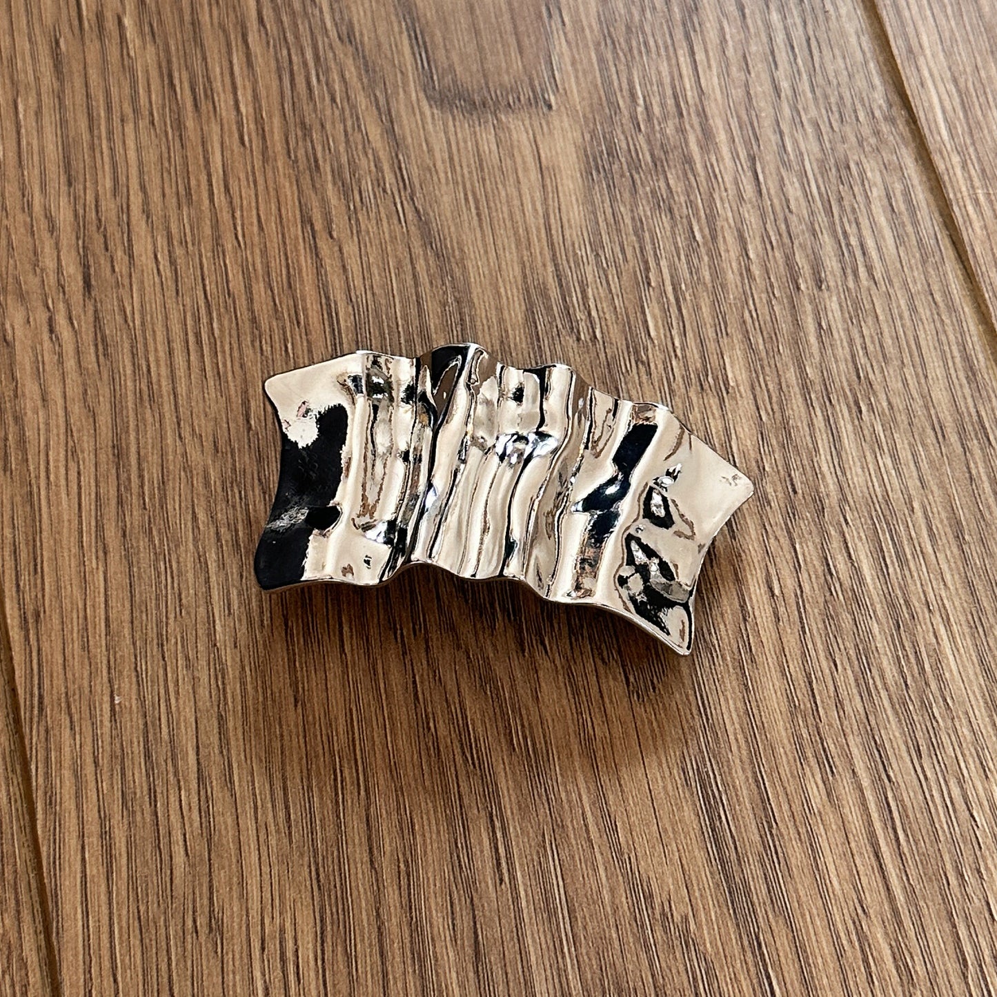 Minimalist Gold/Silver Metal Hair Clip