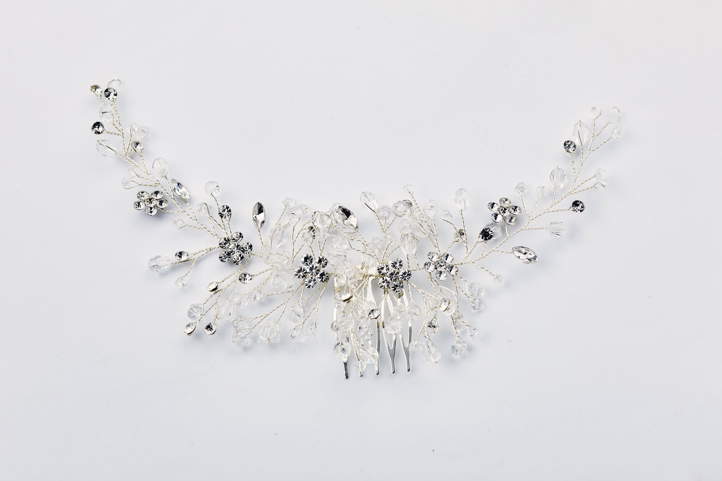Rhinestone Bridal Hair Comb.