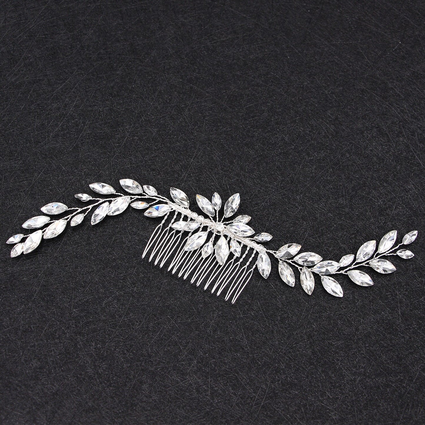 Rhinestone Bridal Hair Comb.