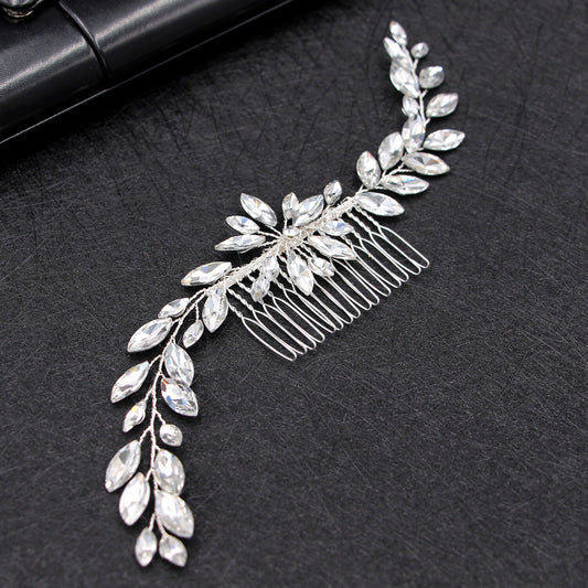 Rhinestone Bridal Hair Comb.