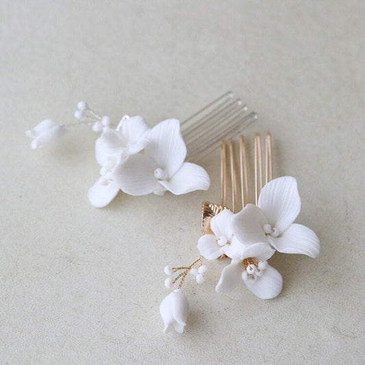 Exquisite Floral Hair Comb