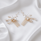 Lumière Fleur Pearl & Crystal Bridal Hair Pins Set