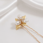 Lumière Fleur Pearl & Crystal Bridal Hair Pins Set