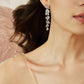 Statement Crystal Bridal Earrings.