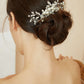 Rhinestone & Pearls Bridal Hair Comb.