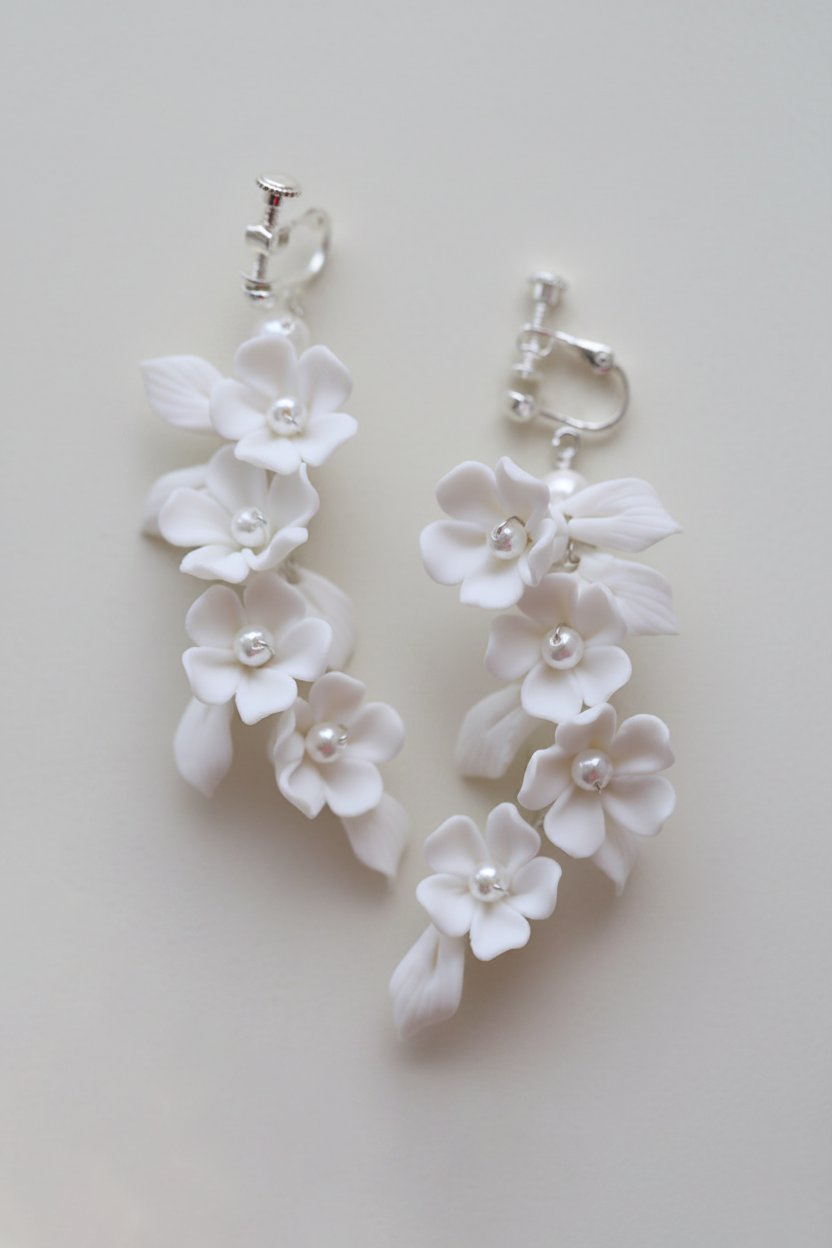 Flower earring