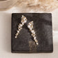 Ninianna |Exquisite Pearl and Crystal Drop Earrings