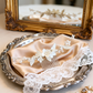 NINA | Handmade Ceramic Flower Beaded Bridal Hair Comb