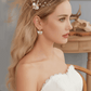 Lumière Fleur Pearl & Crystal Bridal Hair Pins Set