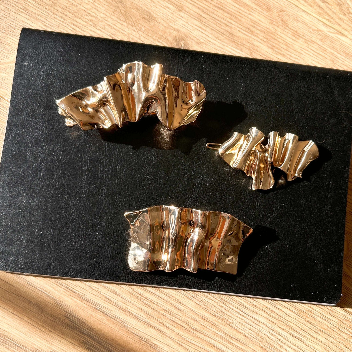 Minimalist Gold/Silver Metal Hair Clip