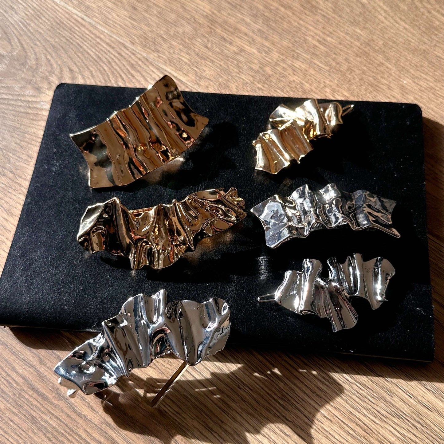 Minimalist Gold/Silver Metal Hair Clip