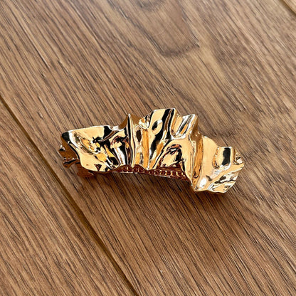 Minimalist Gold/Silver Metal Hair Clip