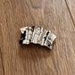 Minimalist Gold/Silver Metal Hair Clip
