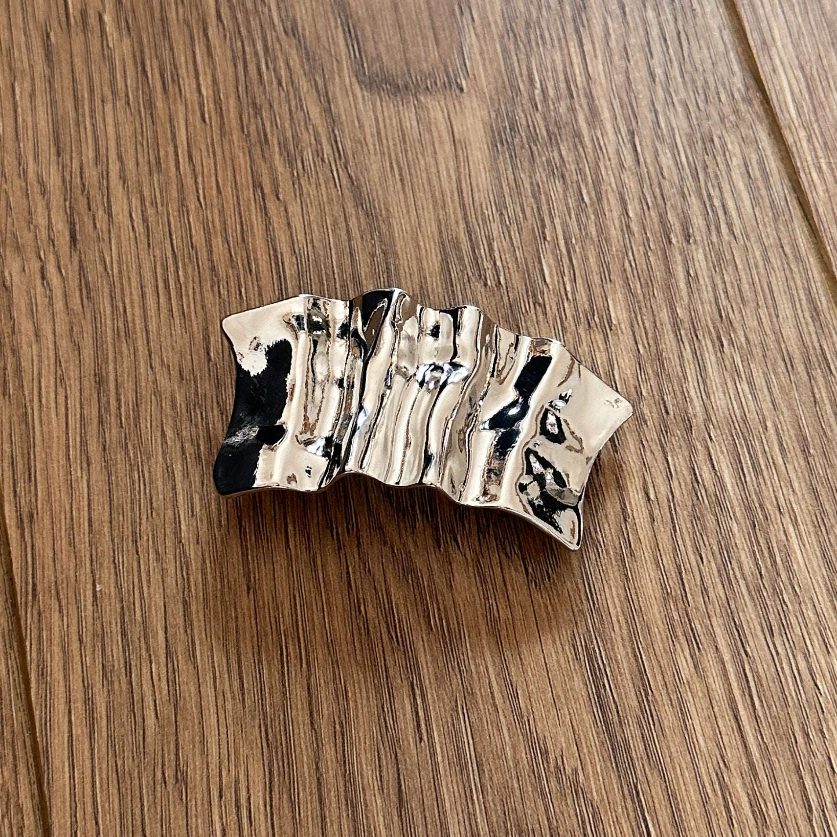 Minimalist Gold/Silver Metal Hair Clip