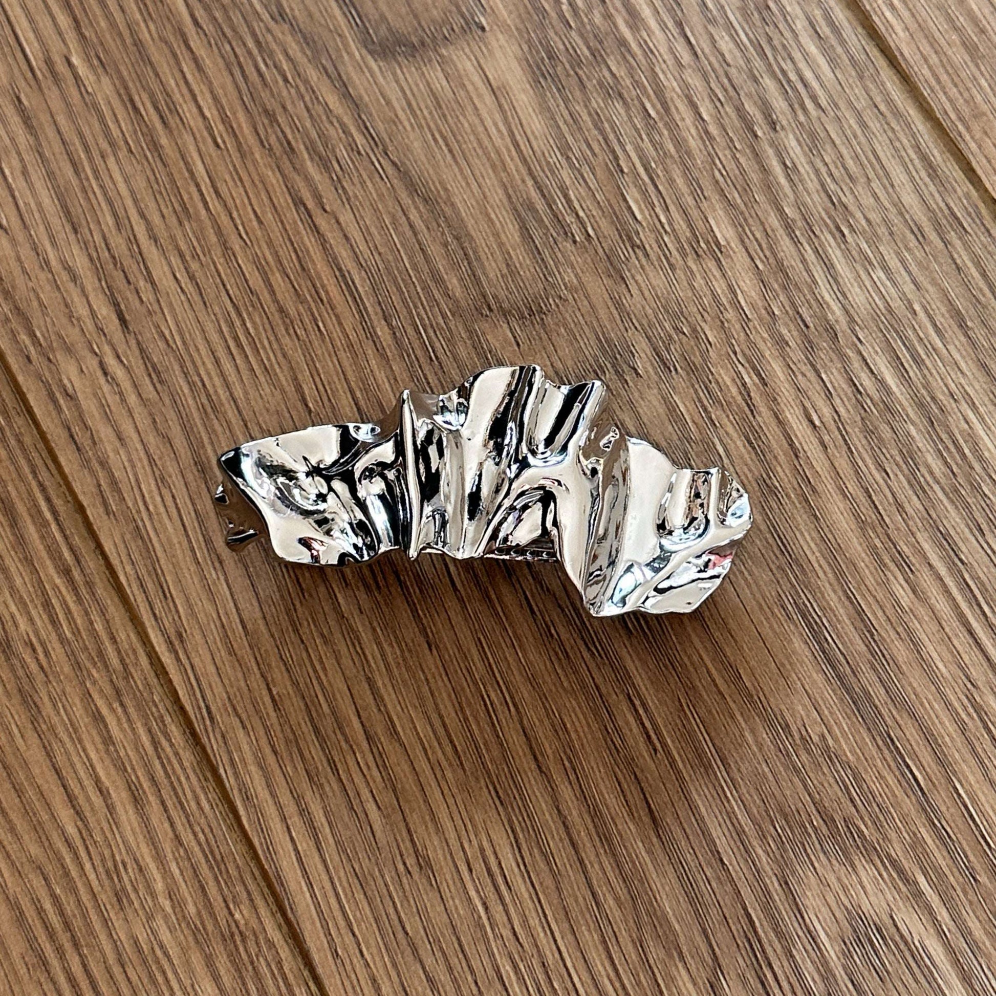 Minimalist Gold/Silver Metal Hair Clip