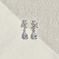 EVIE丨Dainty Crystal Bridal Drop Earrings