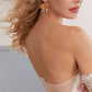 This slimline, modern gold headband is made from the most beautiful freshwater pearls and shimmering rhinestones. The minimalist floral design and timeless luxury of pearls and stones are always in style.