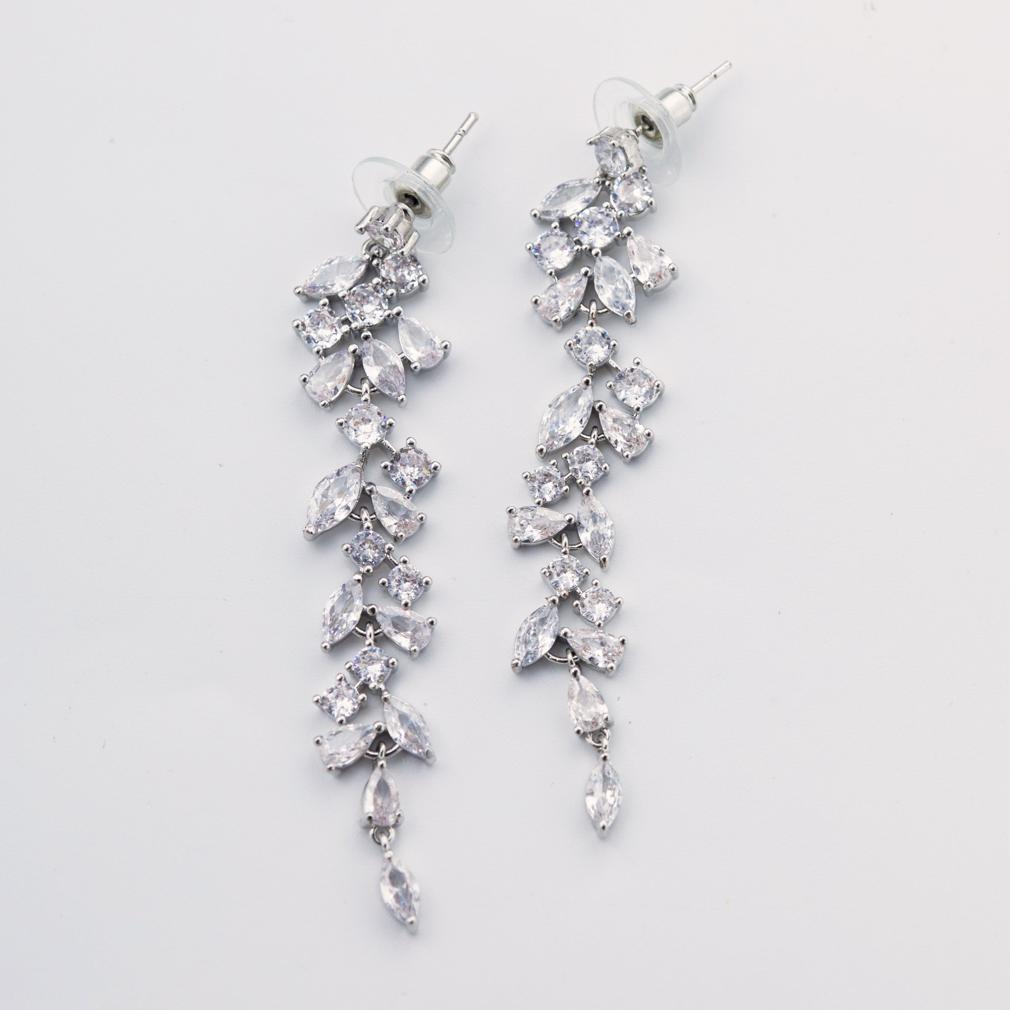 Rhinestone, Freshwater Pearl and Swarovski Crystal Bridal Earrings retailer