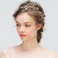 Handmade Gold Leaf Bridal Headband, Headpiece for Women, Wedding Bridal Bridesmaid Hair Accessories UK, Bridal Hair Vine, Hair Jewellery