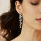 Statement Crystal Bridal Earrings.