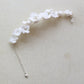 Delicate Porcelain Floral Bridal Bracelet